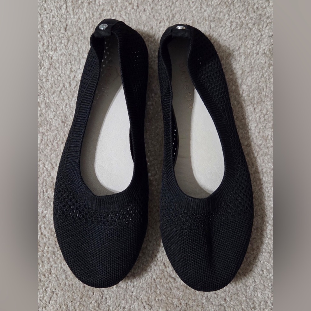 Women’s Danskin Flex Slip-On Ballet Flats Black Size 6 1/2